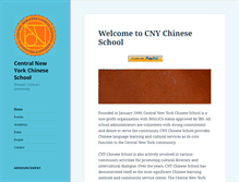 Tablet Screenshot of cnychinese.org